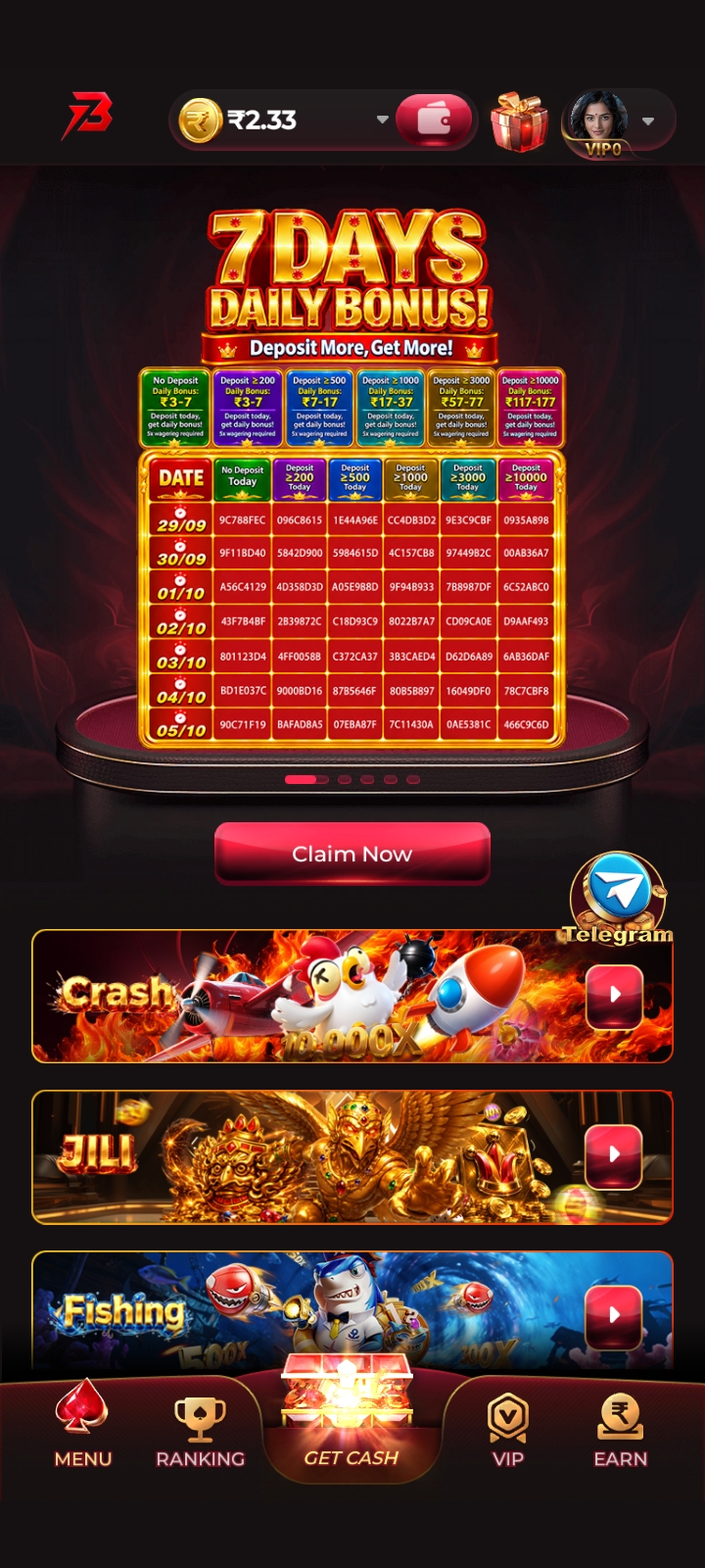 BONU7 GAME APP